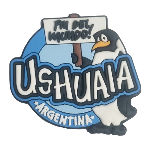 Ímã Ushuaia Pinguim Plaquinha